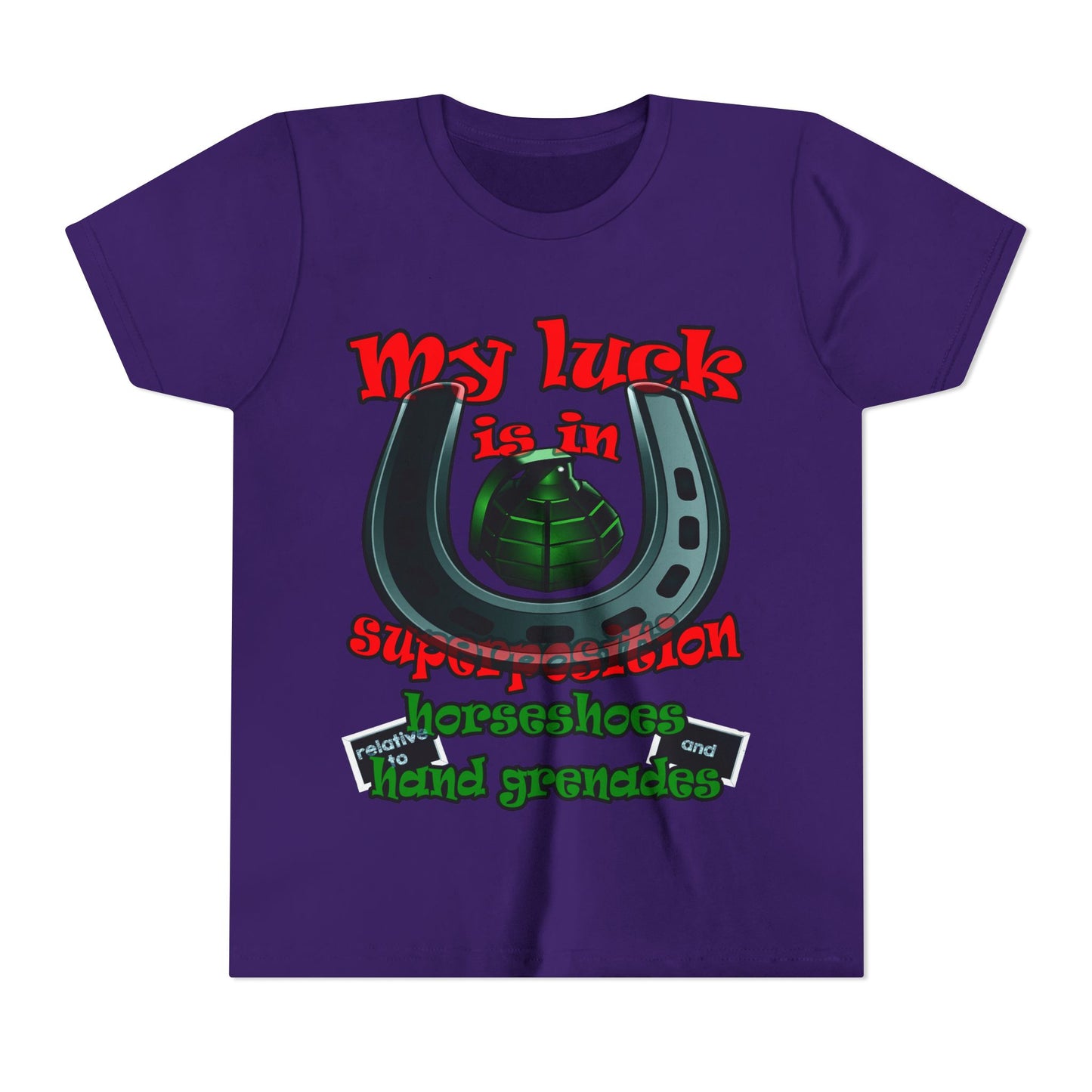 my luck - Youth Short Sleeve Tee