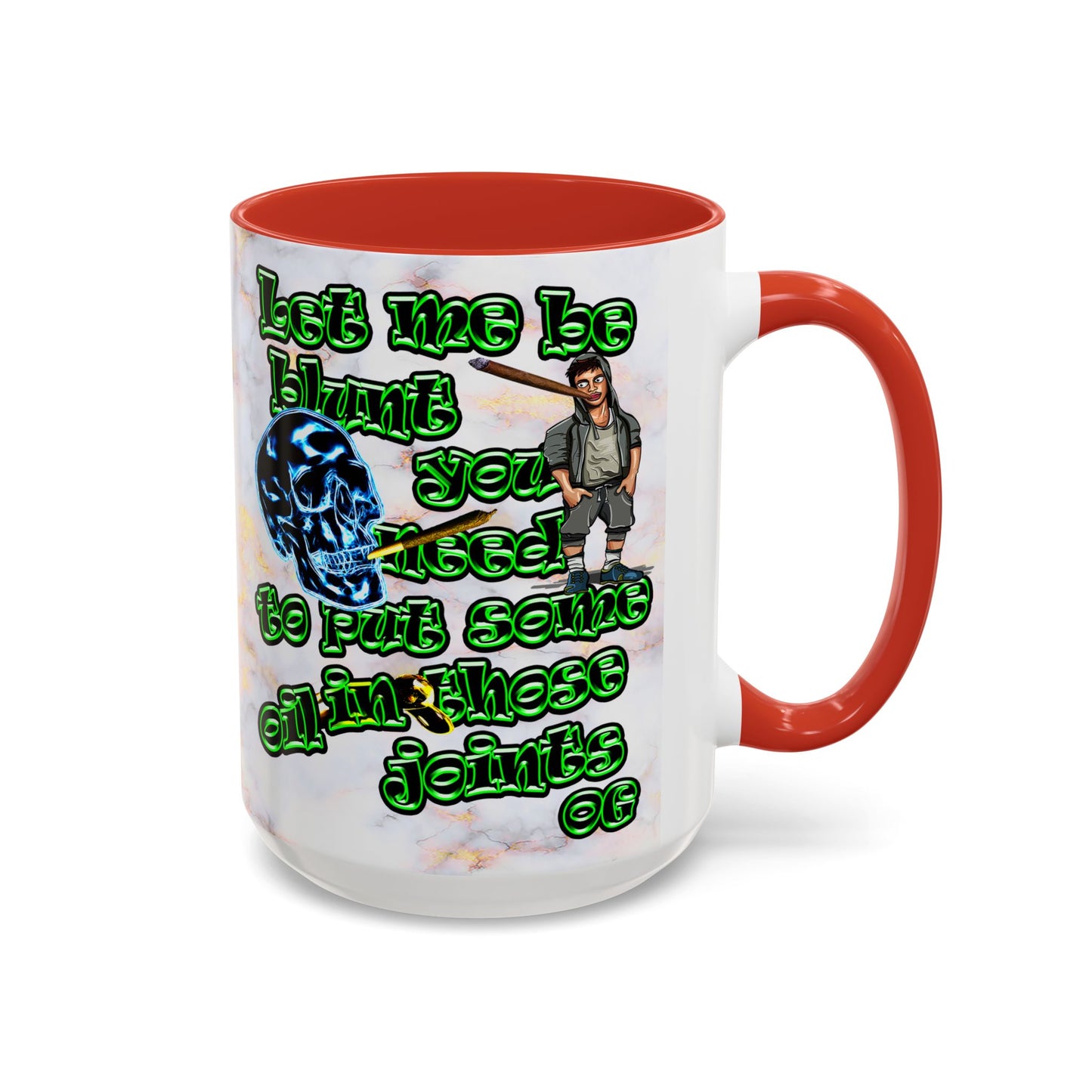 og - Accent Mug (white marble)