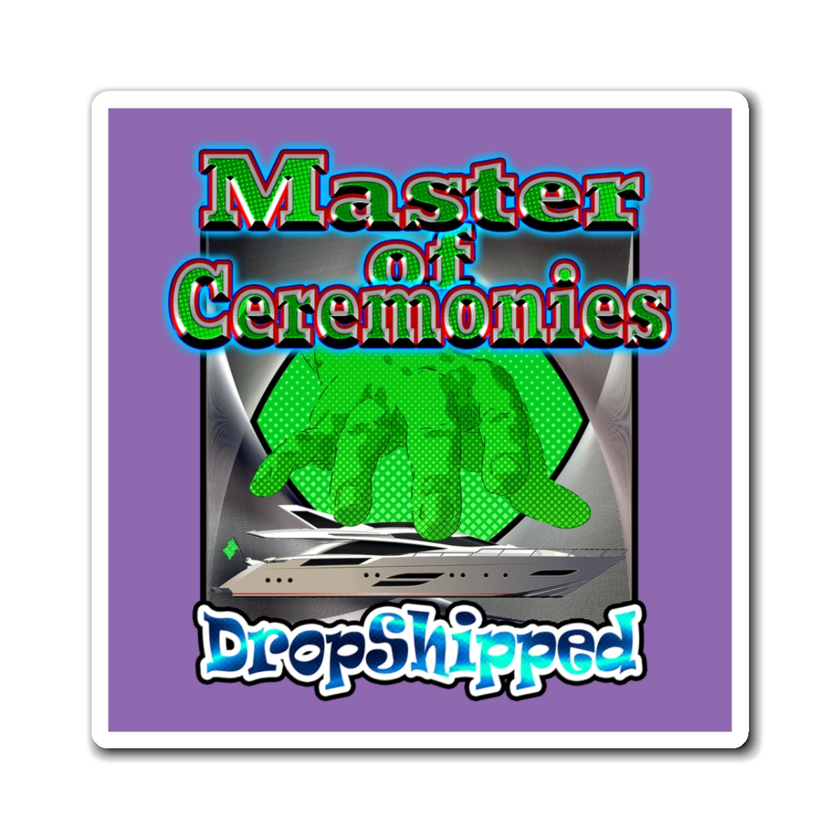 logo - Magnets - (light purple)