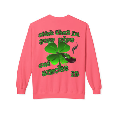 celtics logo - Unisex Midweight Softstyle Fleece Crewneck Sweatshirt