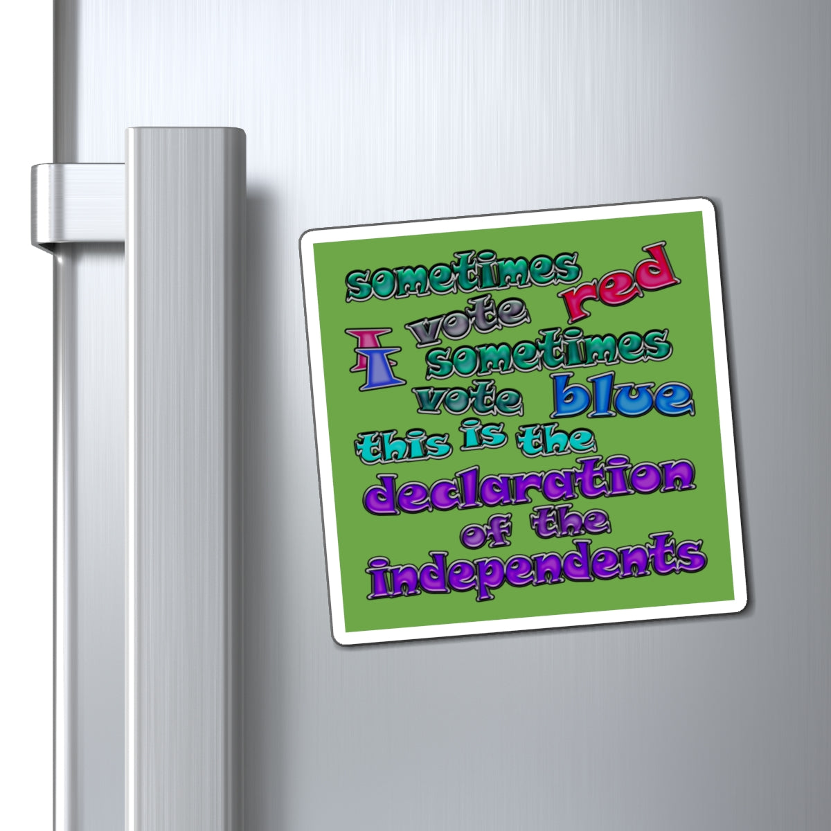 declaration of the independents - Magnets - (green)