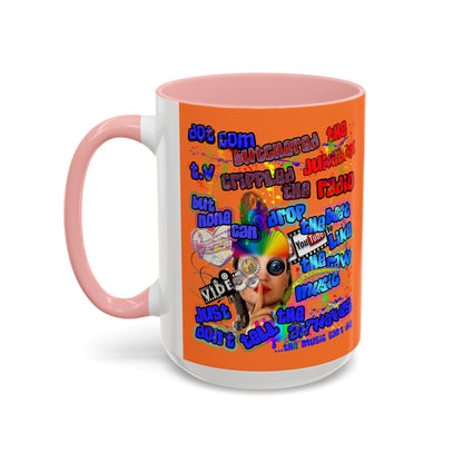 drop the beat - Accent Mug (crusta)