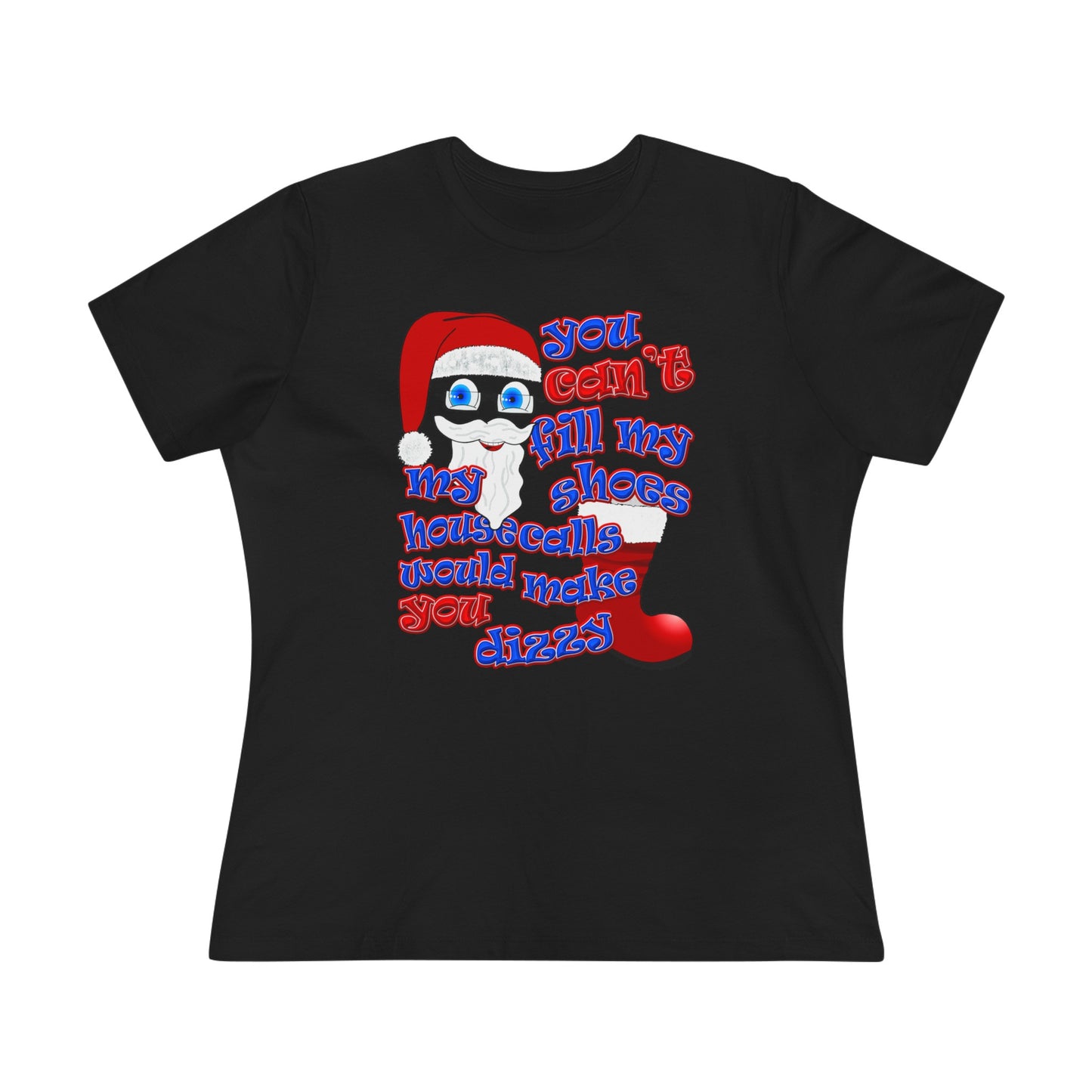 santa's shoes - Women's Premium Tee