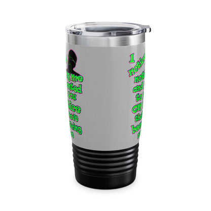 noticed you noticing - Ringneck Tumbler, 20oz (light grey)