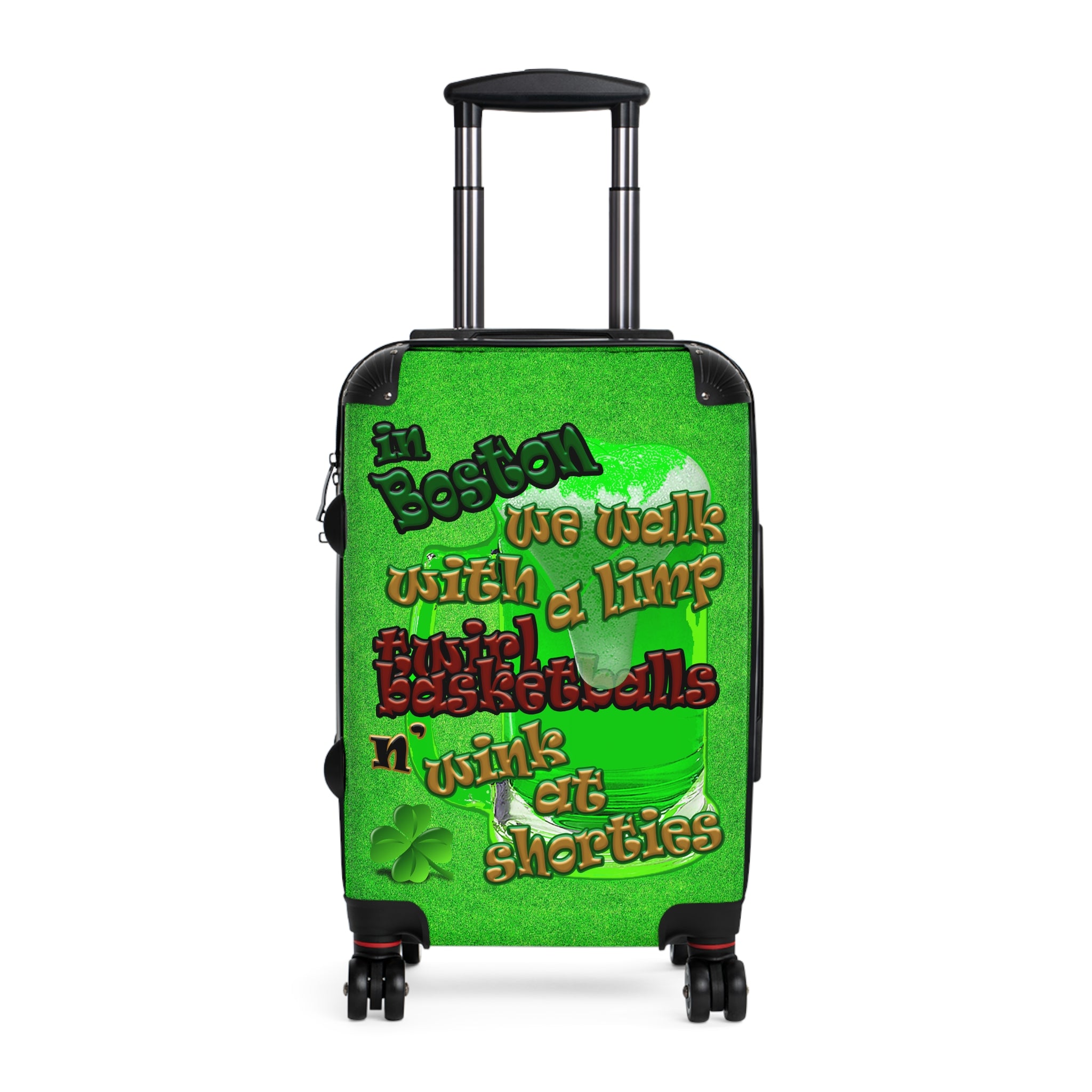 celtics logo - Suitcase (green turf)