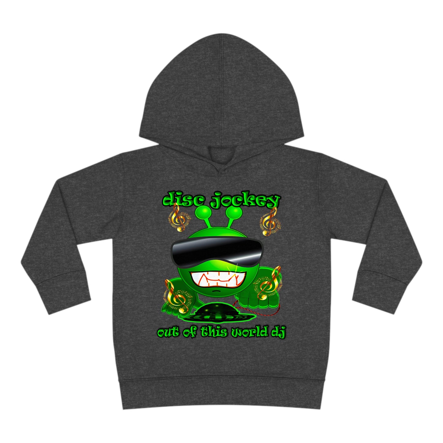 disc jockey - Toddler Pullover Fleece Hoodie