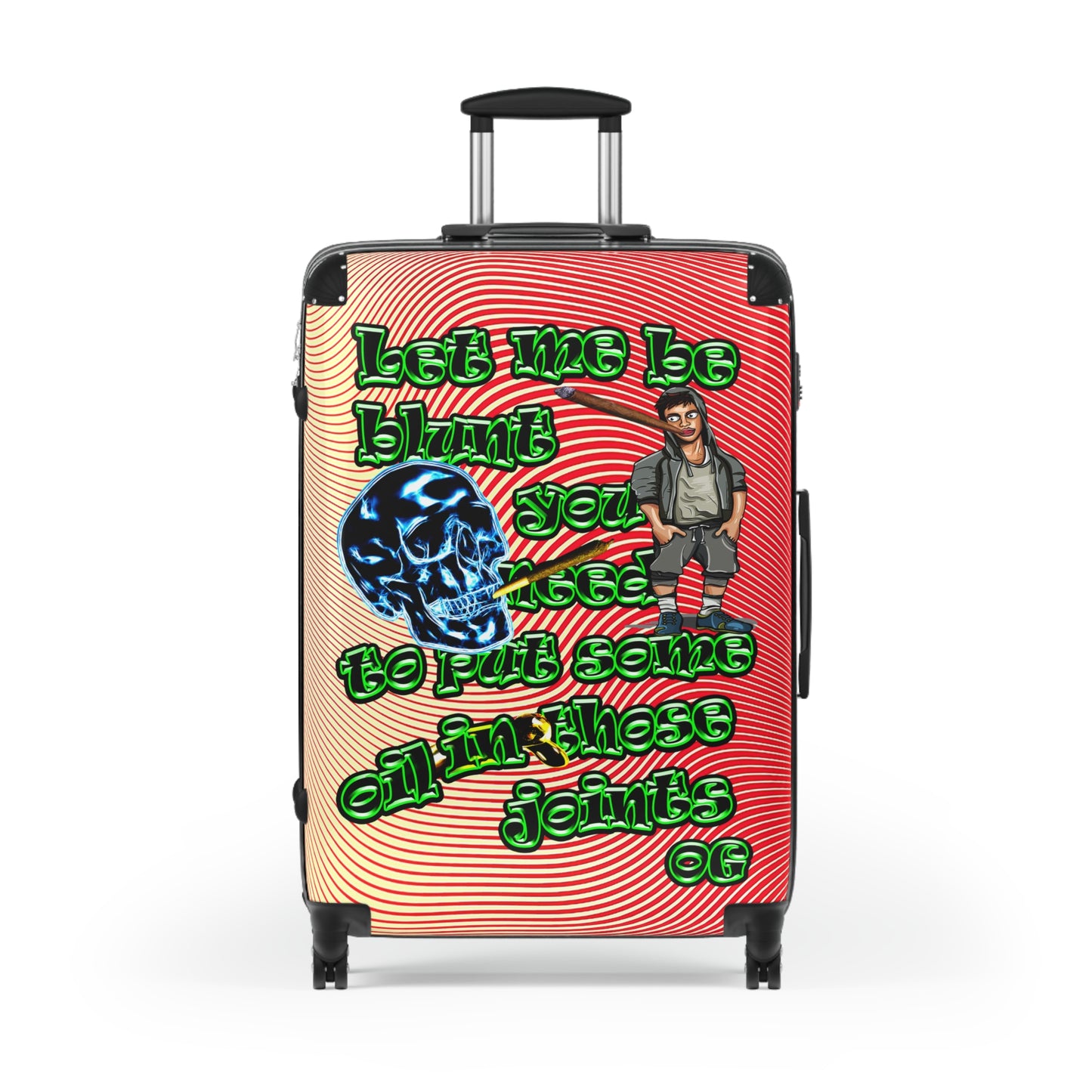 og - Suitcase (yellow-orange wave)