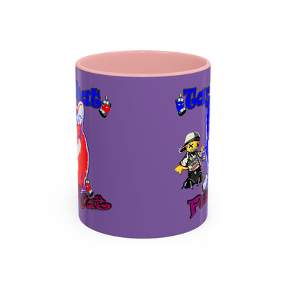 tag that - Accent Mug (light purple)