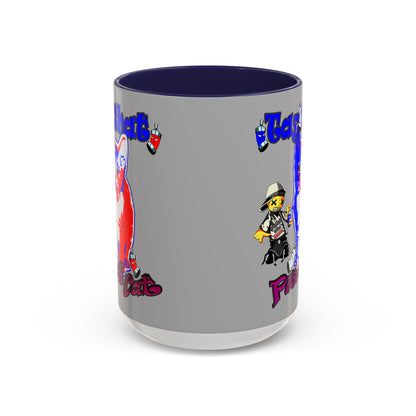 tag that - Accent Mug (light grey)