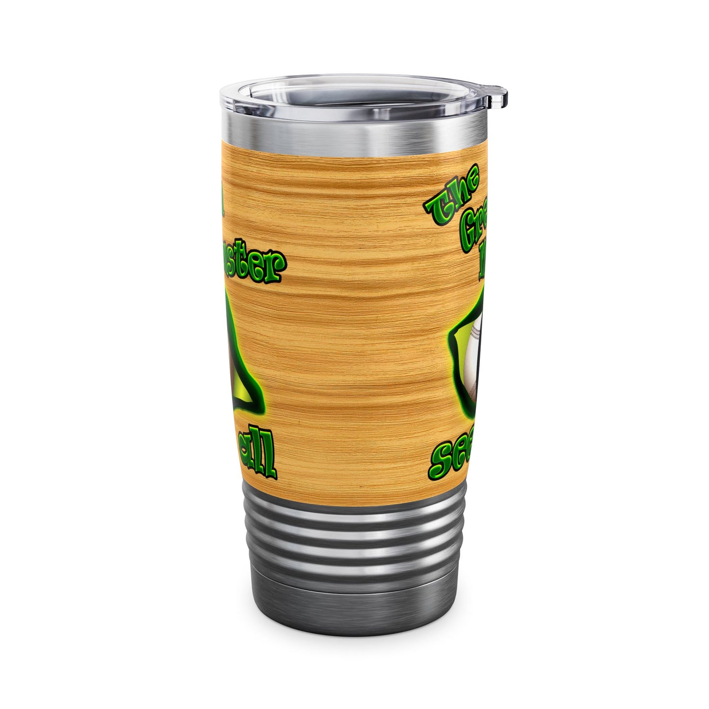 green monster - Ringneck Tumbler, 20oz (butterscotch wood finish)