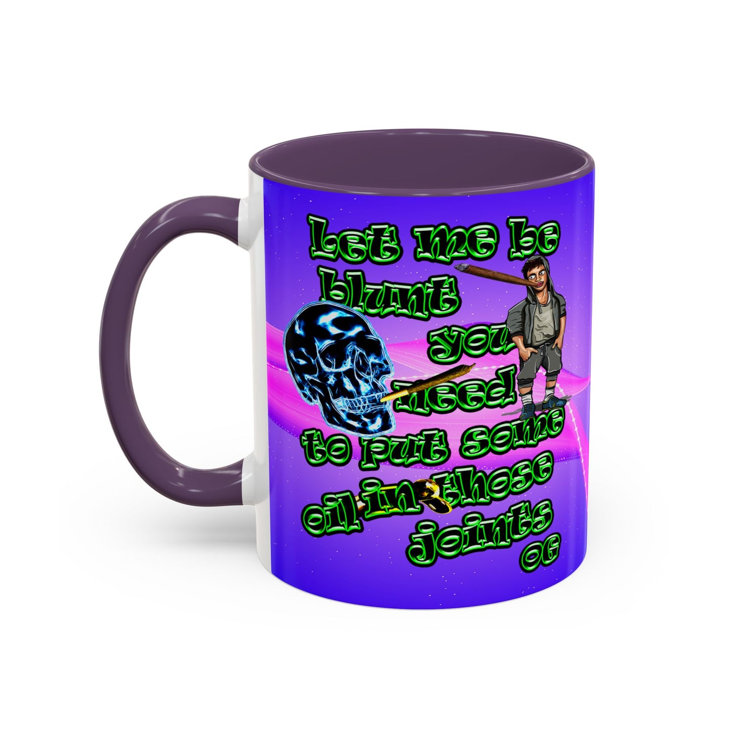og - Accent Mug (purple-pink wave)