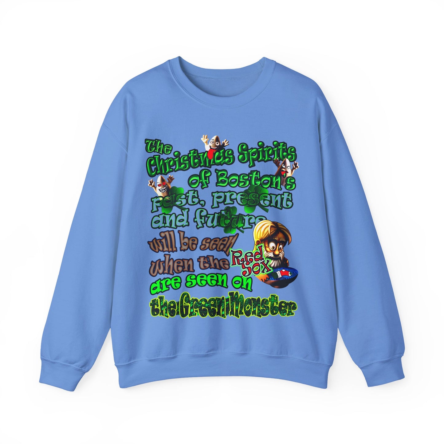 christmas spirits of boston - Unisex Heavy Blend™ Crewneck Sweatshirt