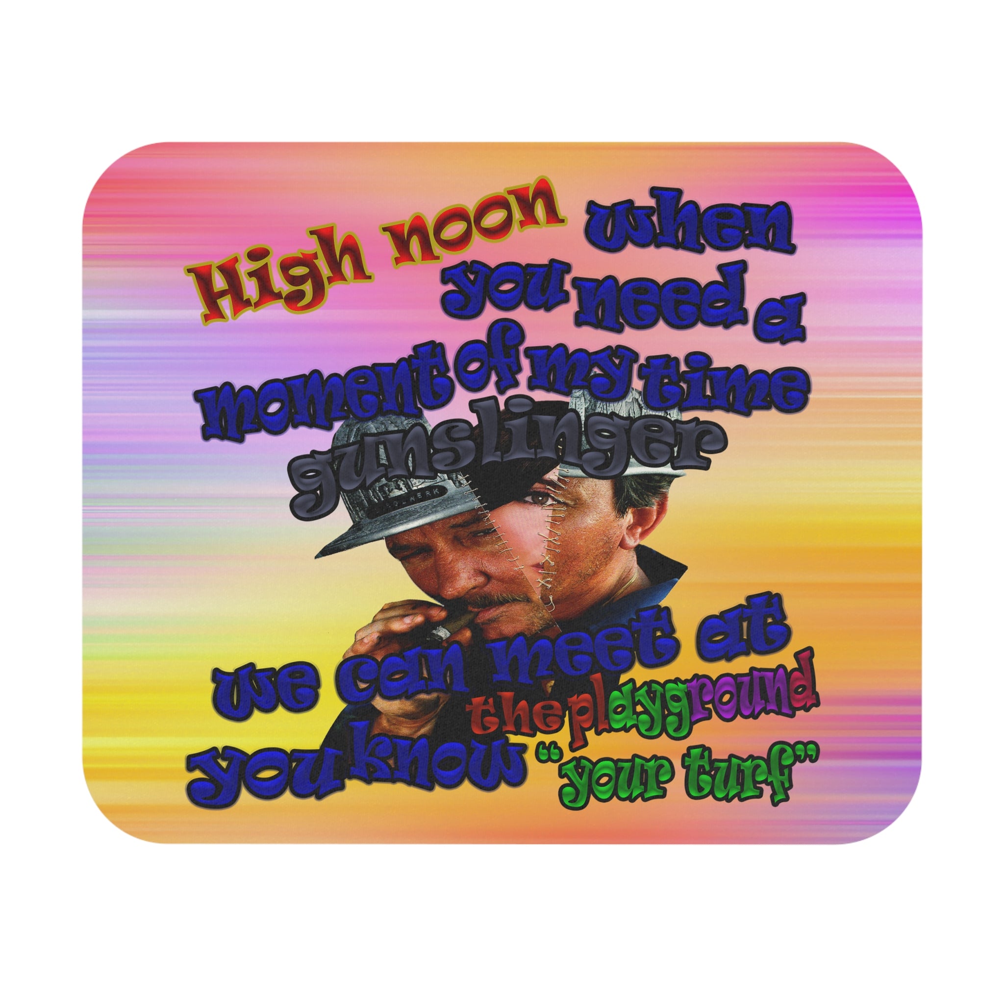 high noon - Mouse Pad (Rectangle) (color blur)