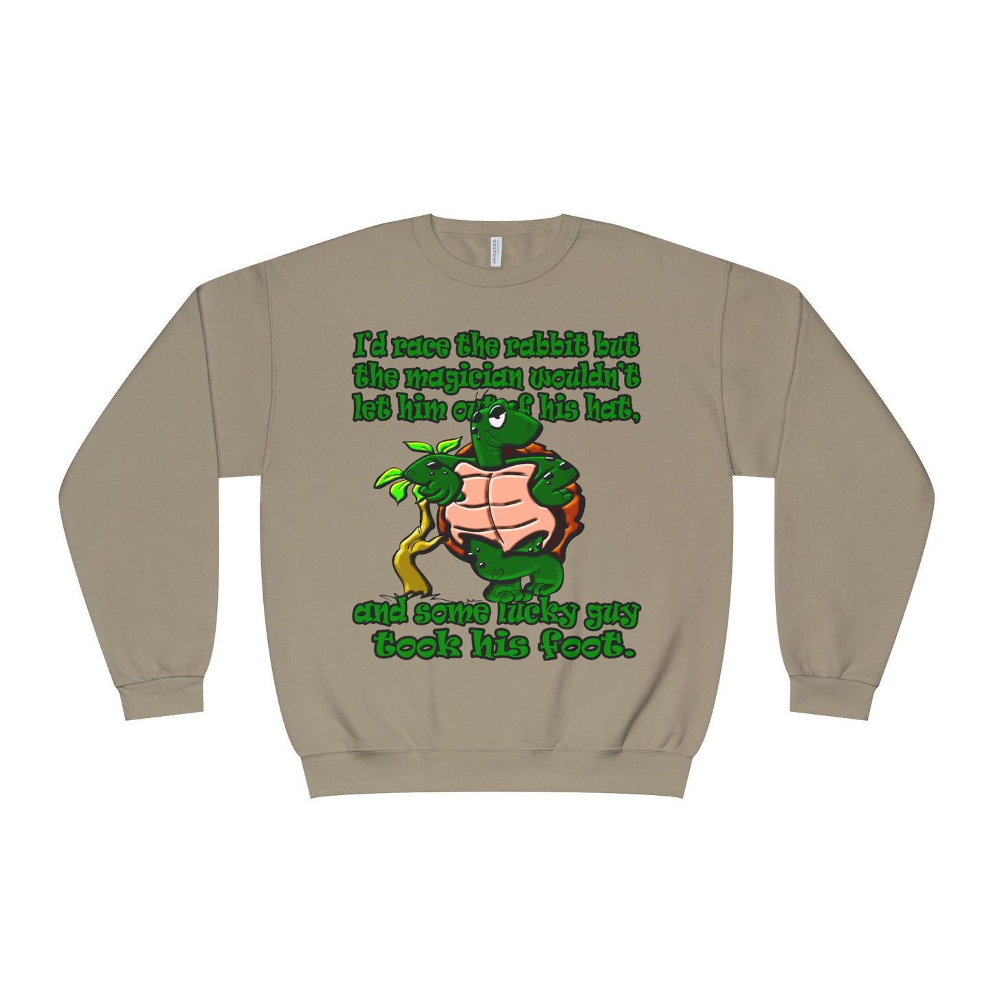 turtle race - Unisex NuBlend® Crewneck Sweatshirt