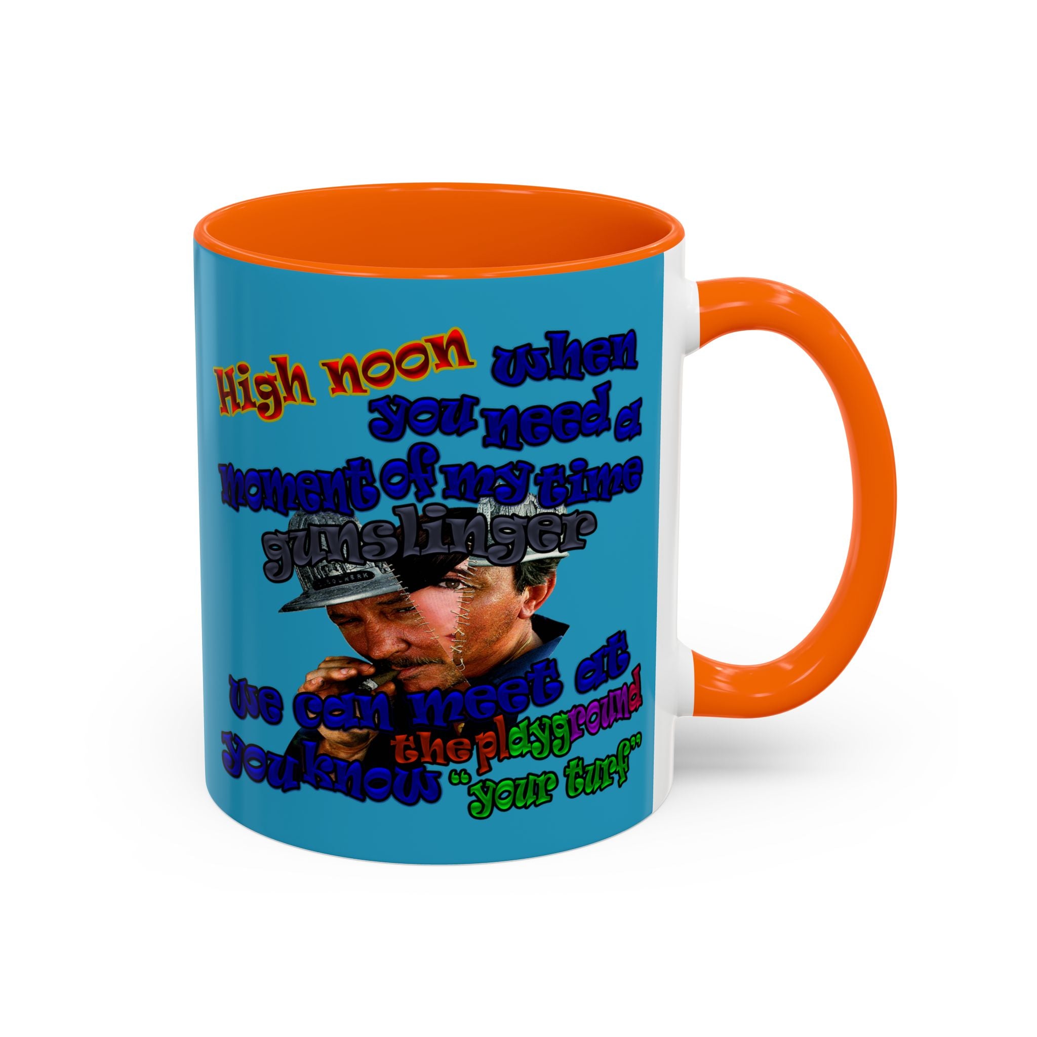 high noon - Accent Mug (turquoise)