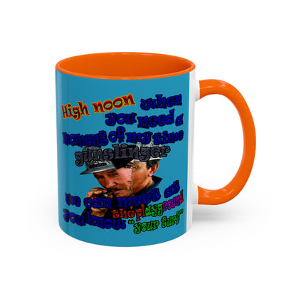 high noon - Accent Mug (turquoise)