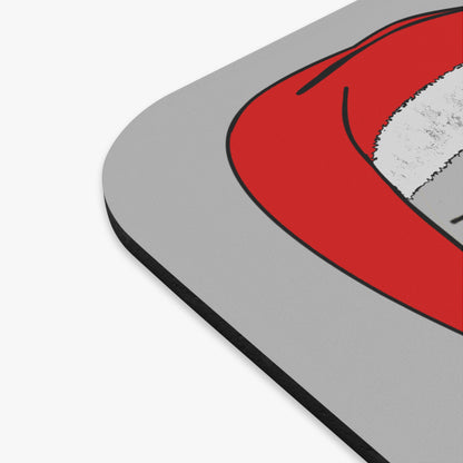 santa's shoes - Mouse Pad (Rectangle) (light grey)