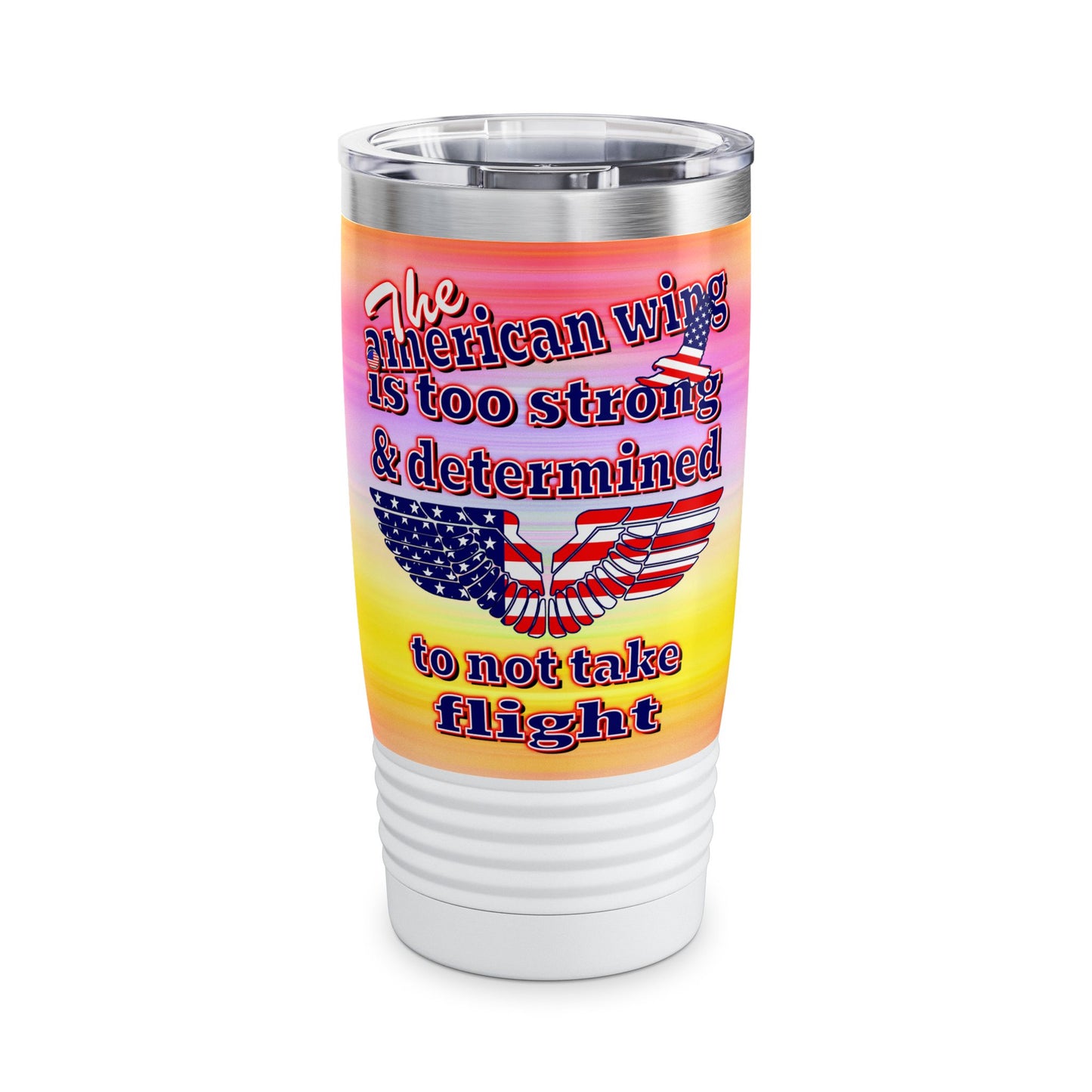 american wing - Ringneck Tumbler, 20oz (color blur)