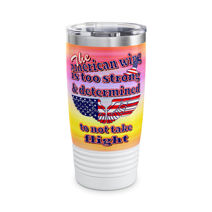 american wing - Ringneck Tumbler, 20oz (color blur)