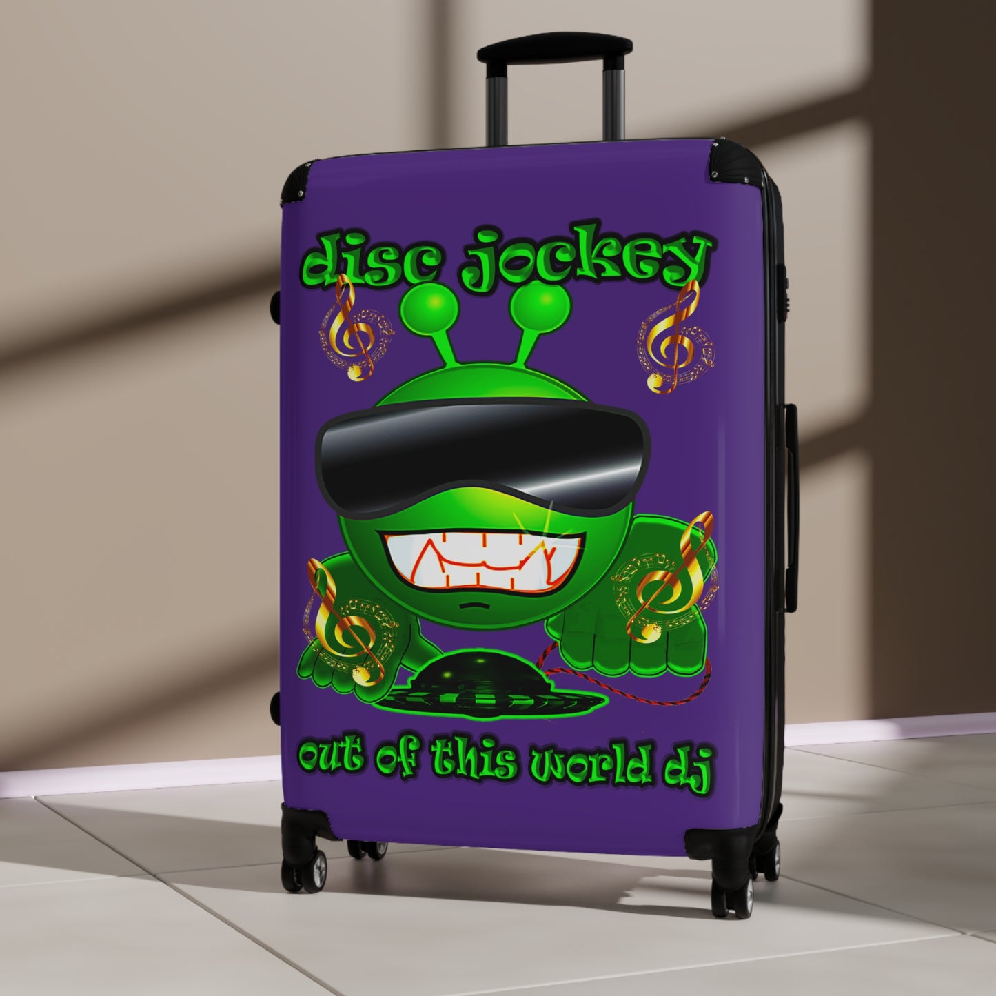 disc jockey - Suitcase (purple)