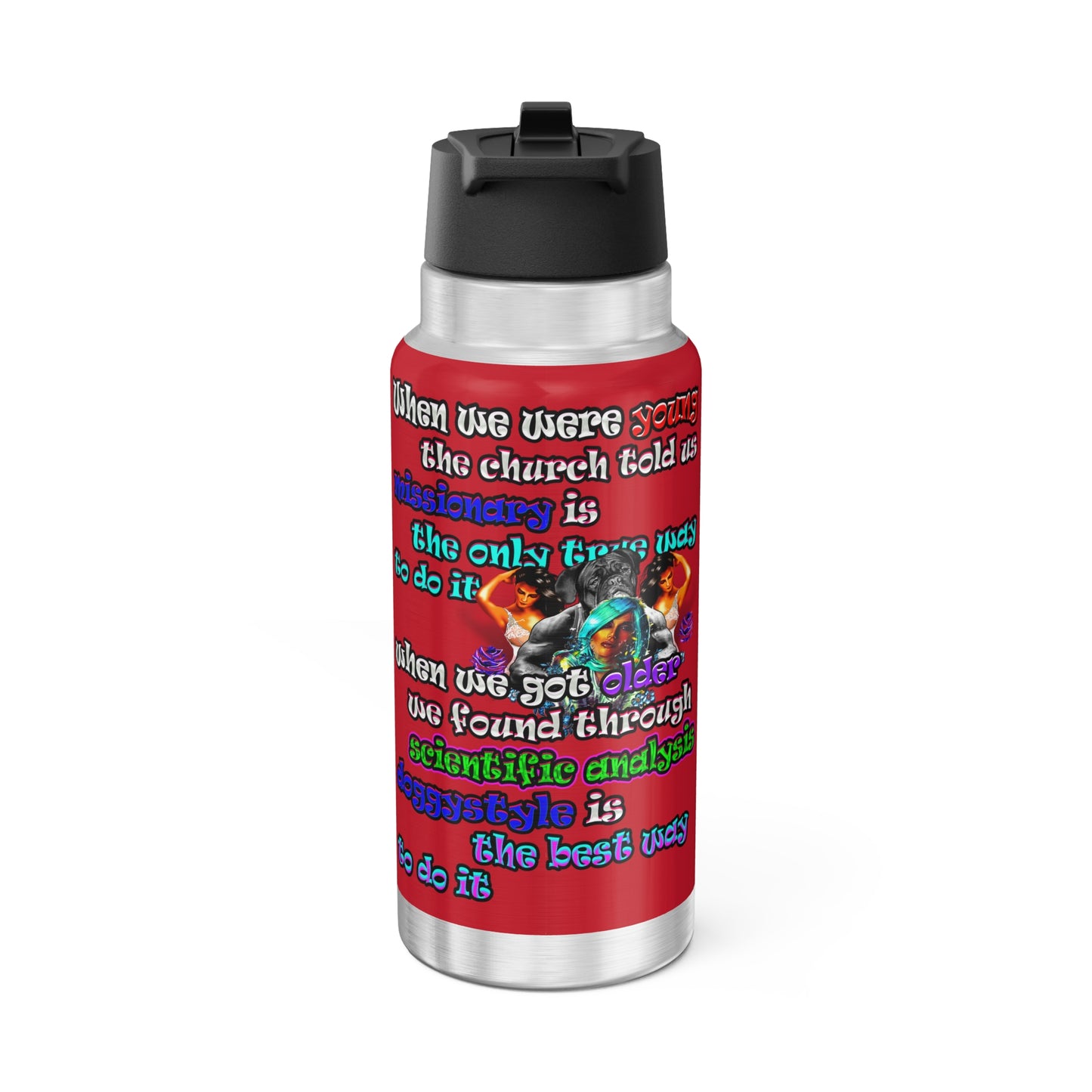 doggystyle - Gator Tumbler, 32oz (dark red)
