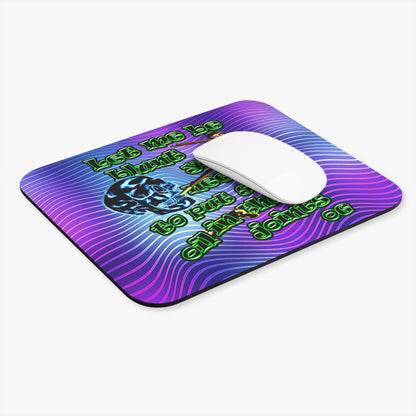 og - Mouse Pad (Rectangle) (purple wave)