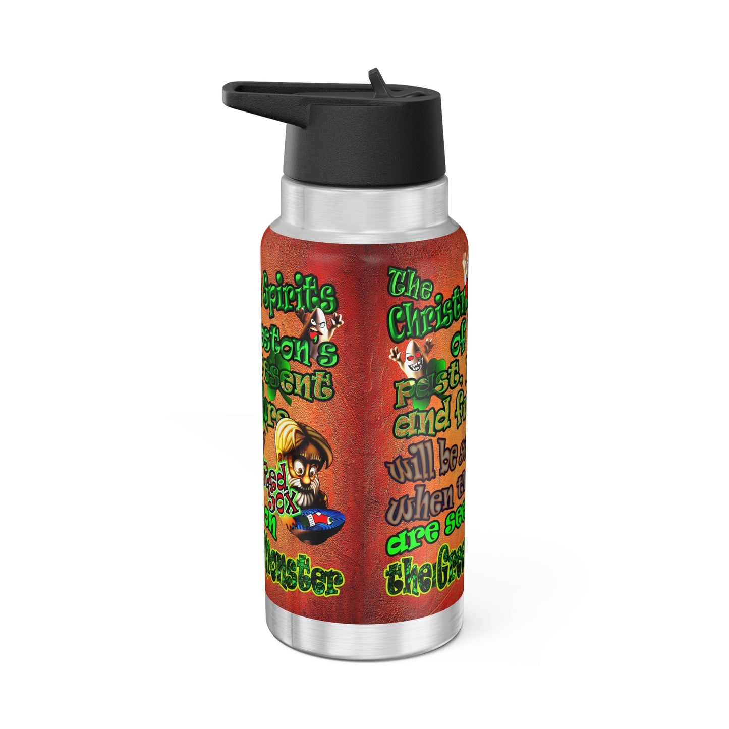 christmas spirits of boston - Gator Tumbler, 32oz  (burnt orange)