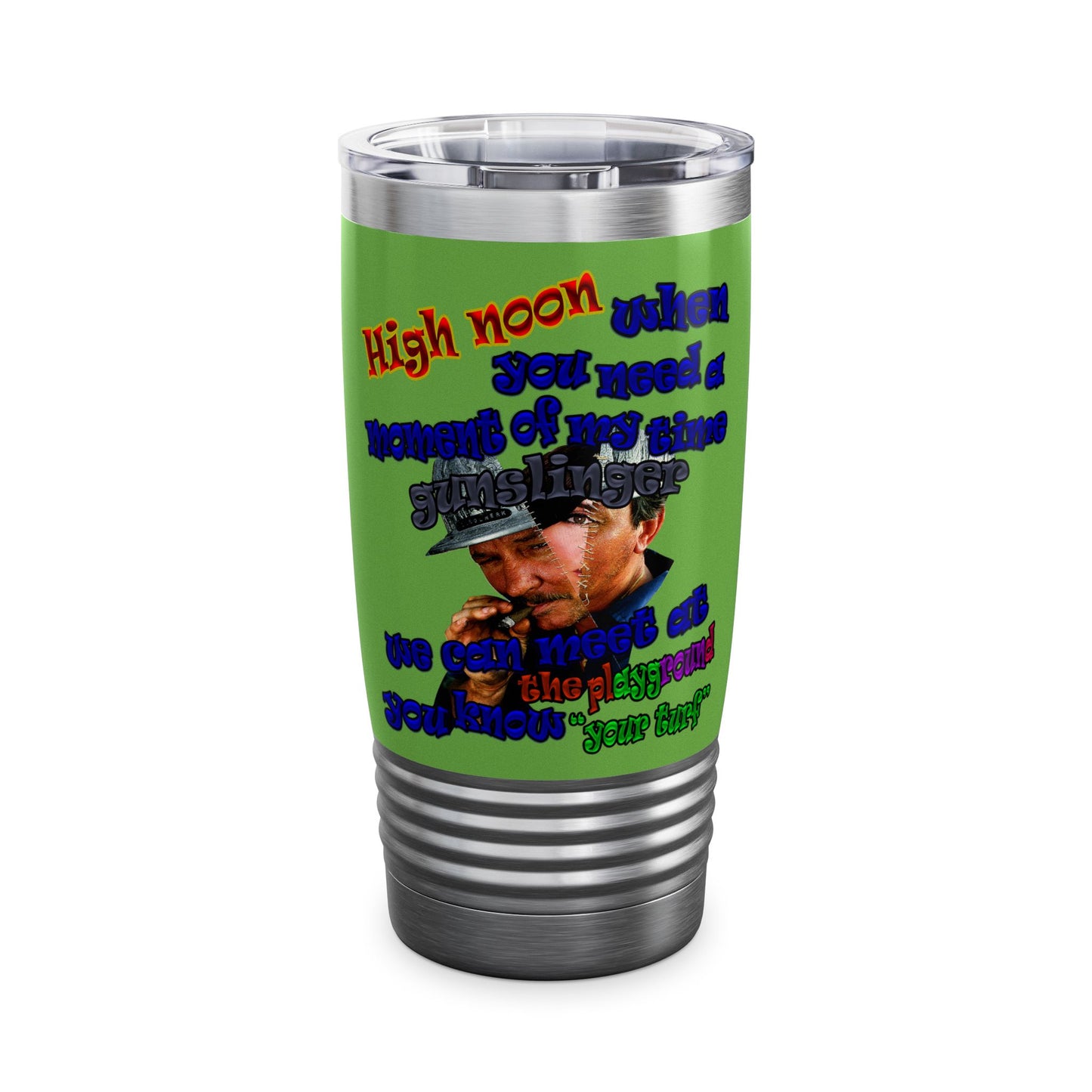 high noon - Ringneck Tumbler, 20oz (green)