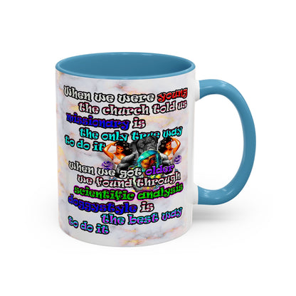 doggystyle - Accent Mug (white marble)