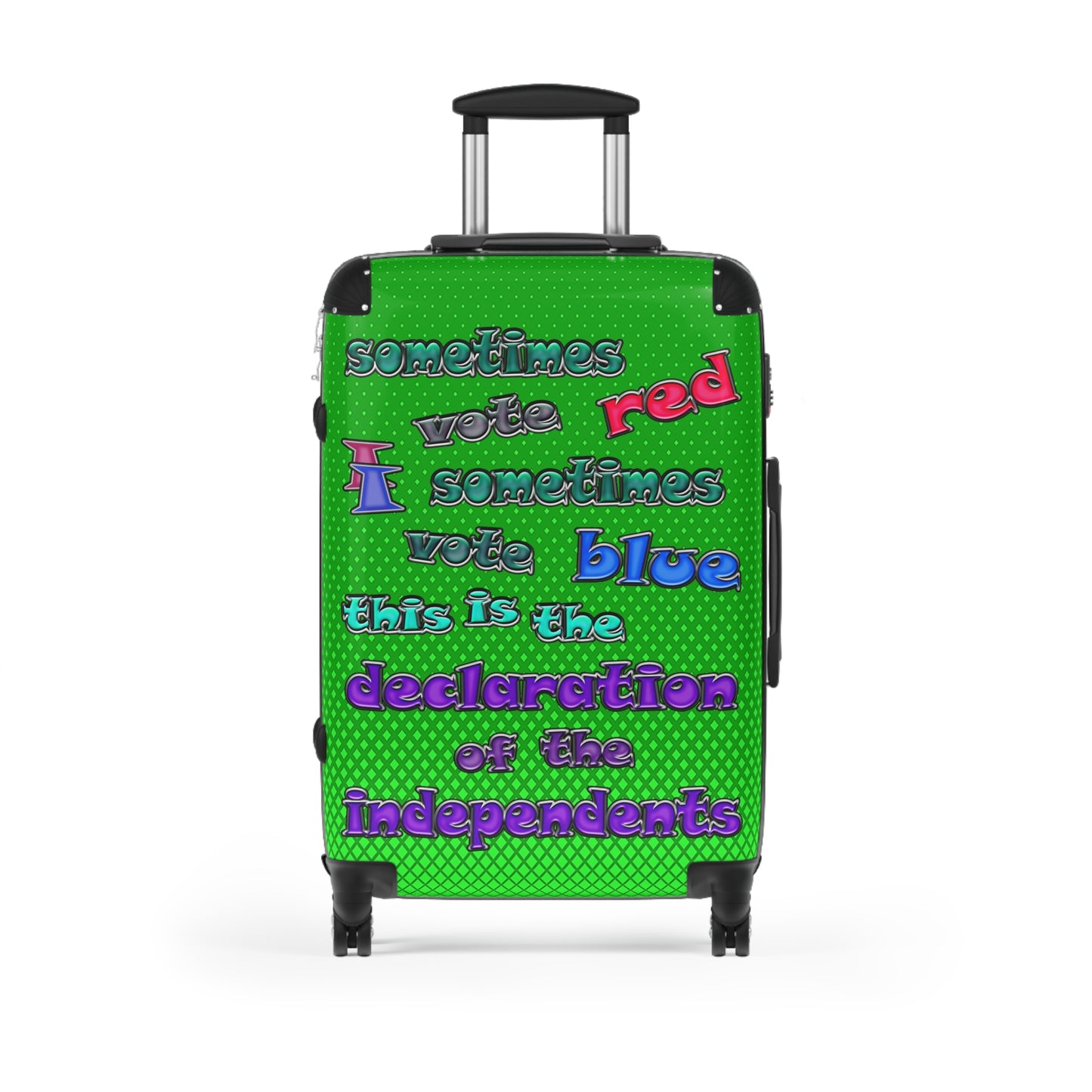 declaration of the independents - Suitcase (logo green)