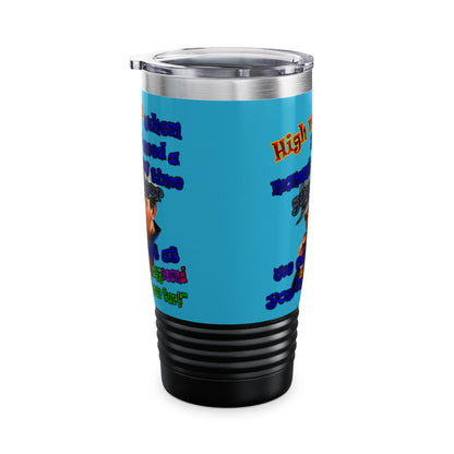 high noon - Ringneck Tumbler, 20oz (turquoise)
