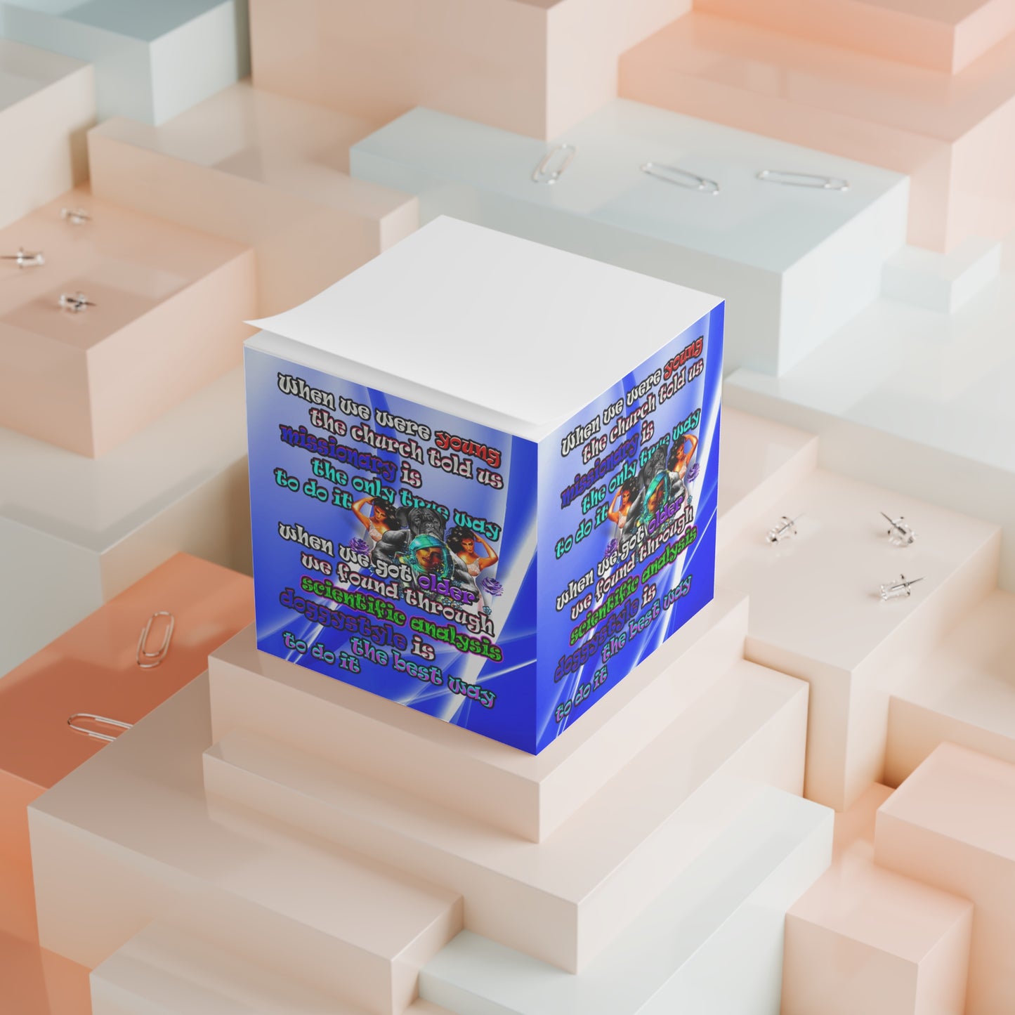 doggystyle - note cube (blue-white wave)