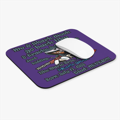 shark week - Mouse Pad (Rectangle) - (purple)