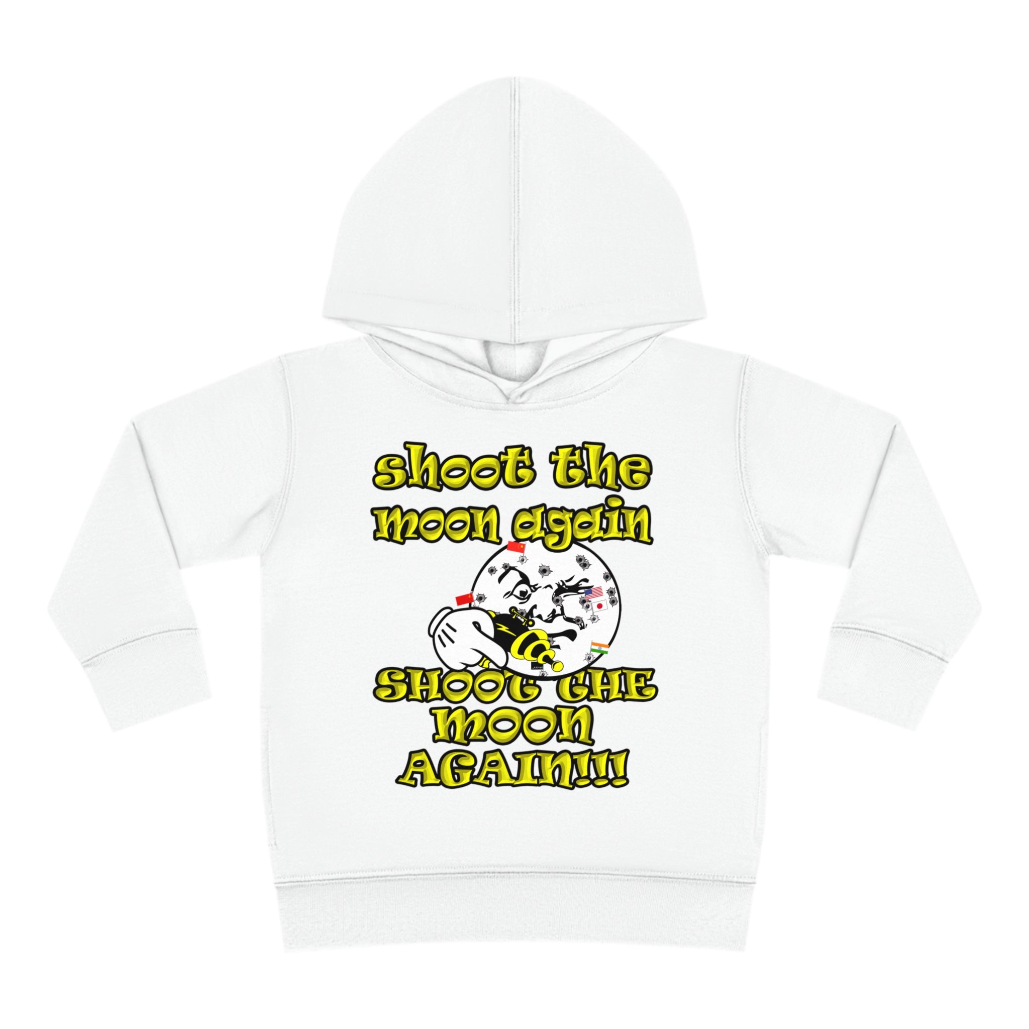 shoot the moon again - Toddler Pullover Fleece Hoodie
