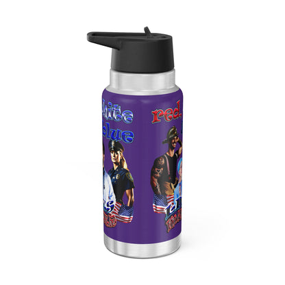 rw&b lives matter - Gator Tumbler, 32oz (purple)