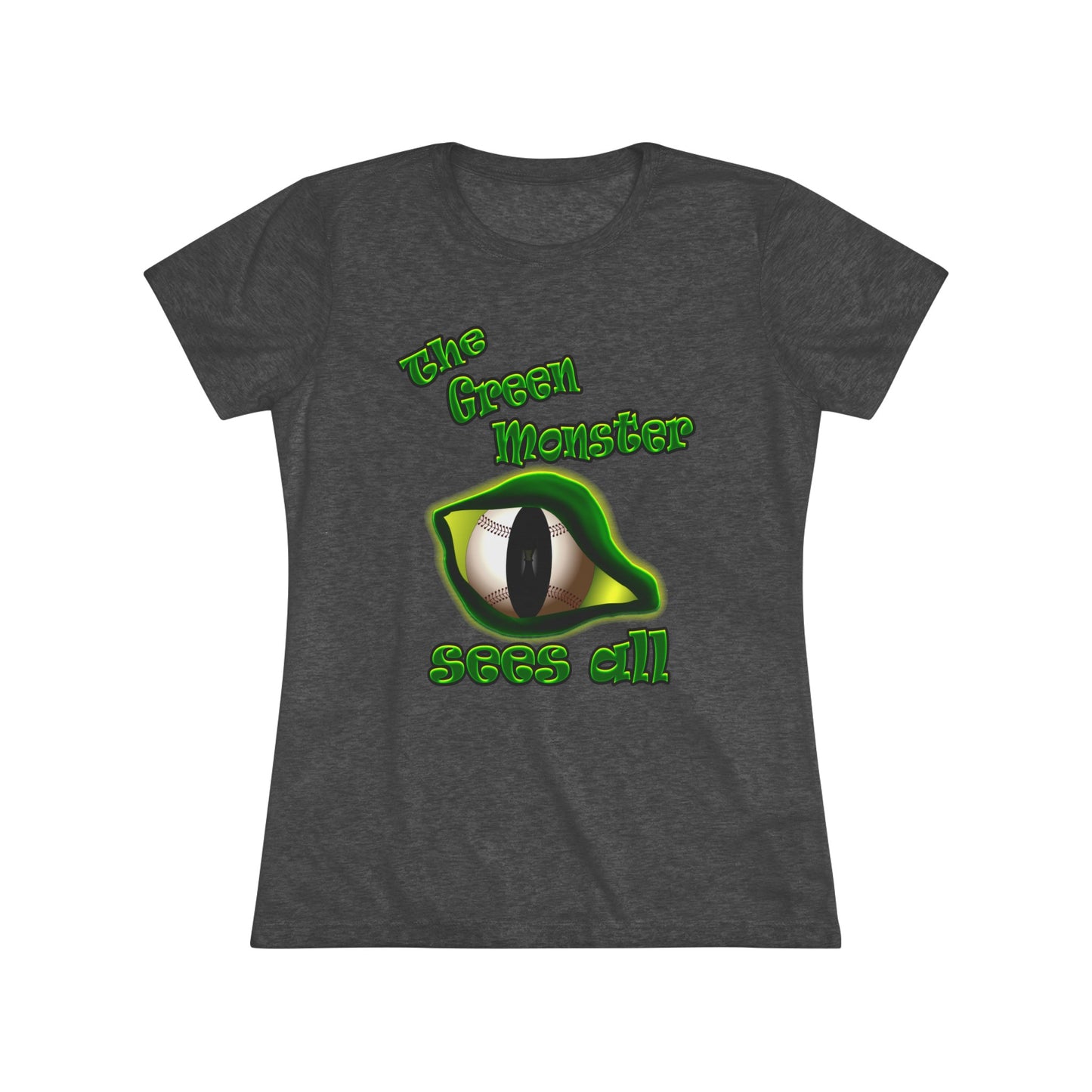 green monster - Women's Triblend Tee