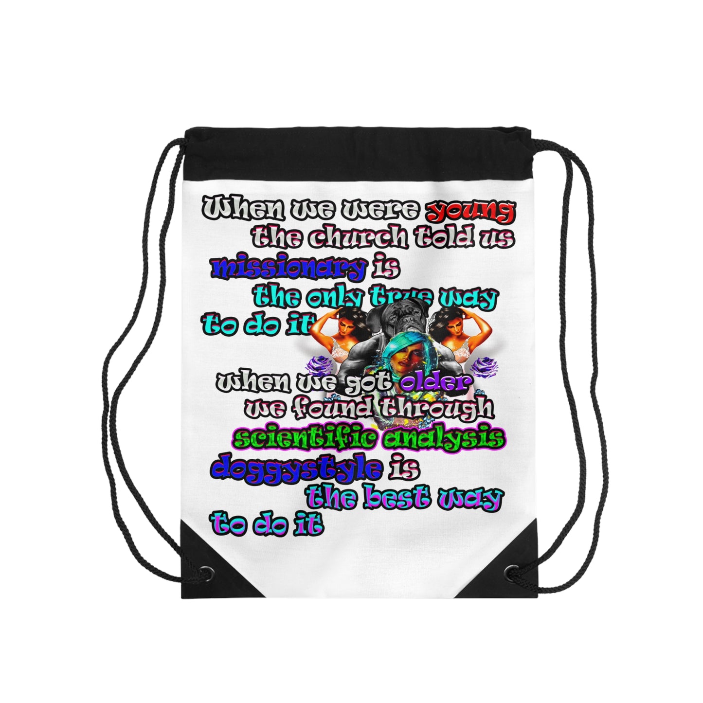 doggystyle - Drawstring Bag (white)