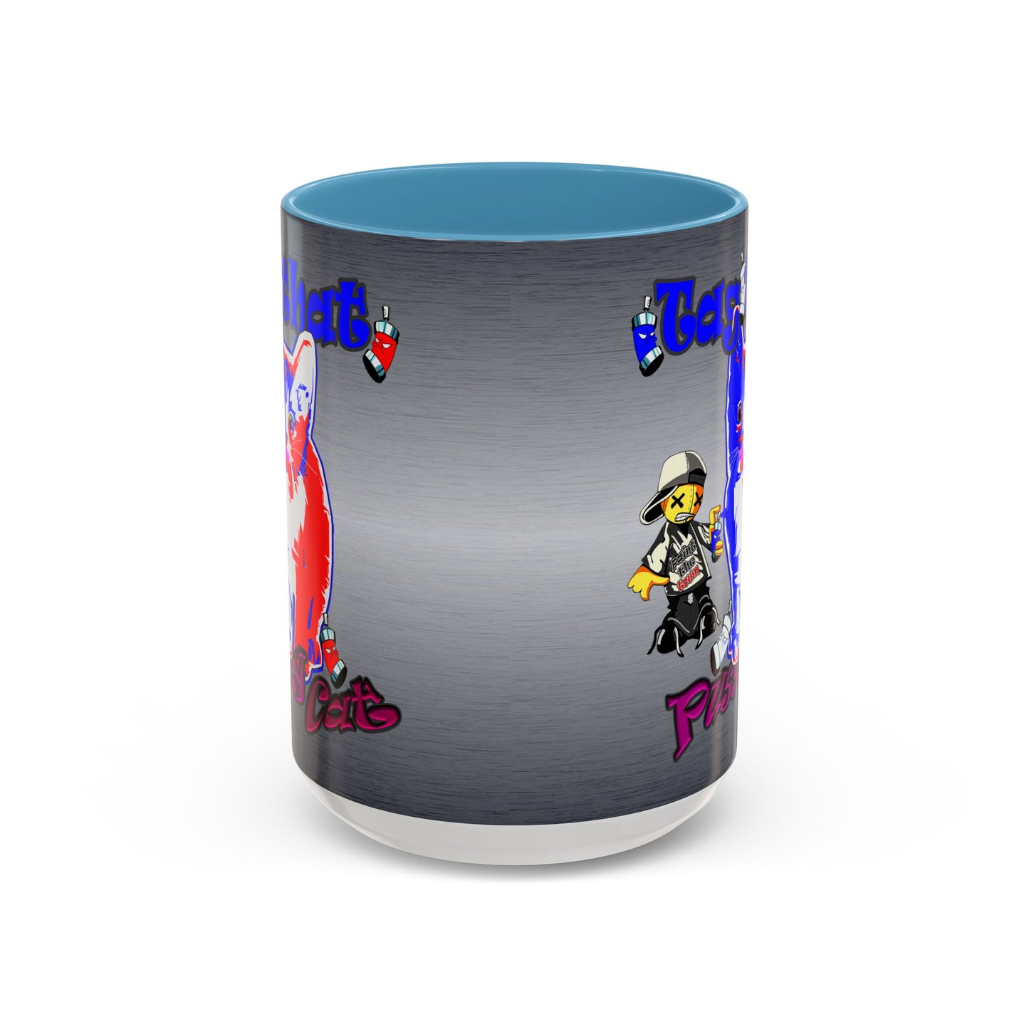 tag that - Accent Mug (brushed nickel)