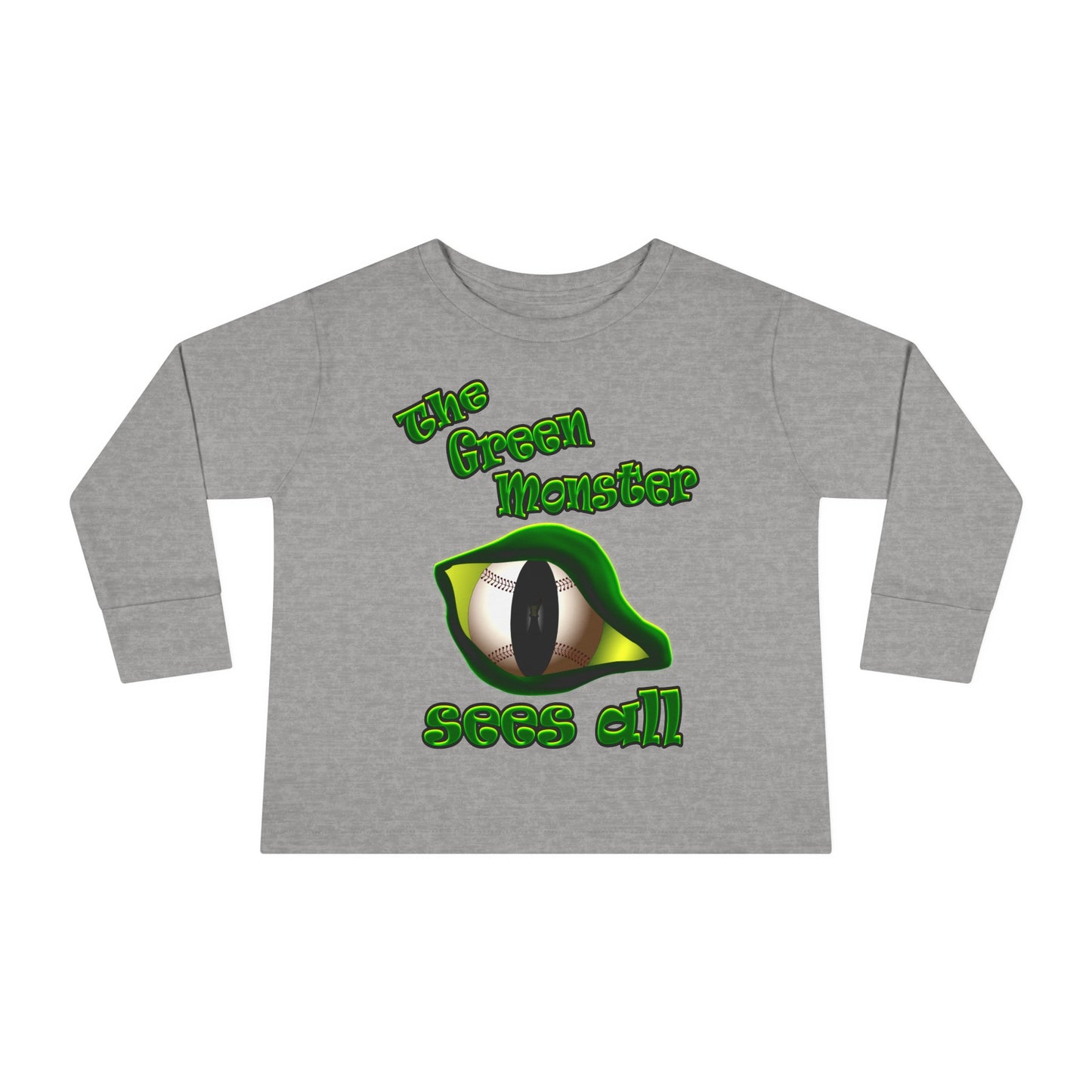 green monster - Toddler Long Sleeve Tee
