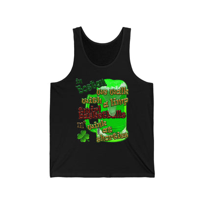 celtics logo - Unisex Jersey Tank