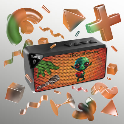 I don't care that your grey - Jabba Bluetooth Speaker (burnt orange)
