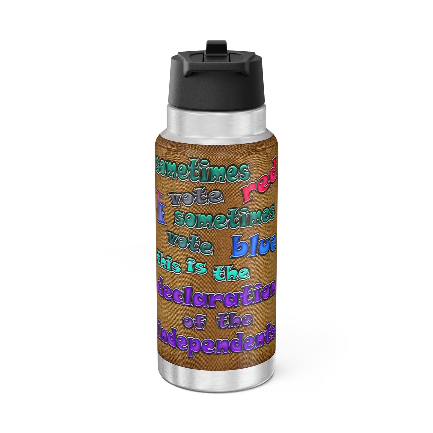declaration of the independents - Gator Tumbler, 32oz  (brown papyrus)