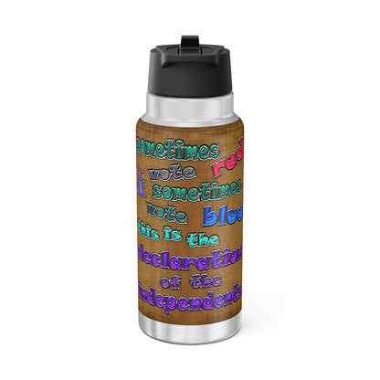 declaration of the independents - Gator Tumbler, 32oz  (brown papyrus)