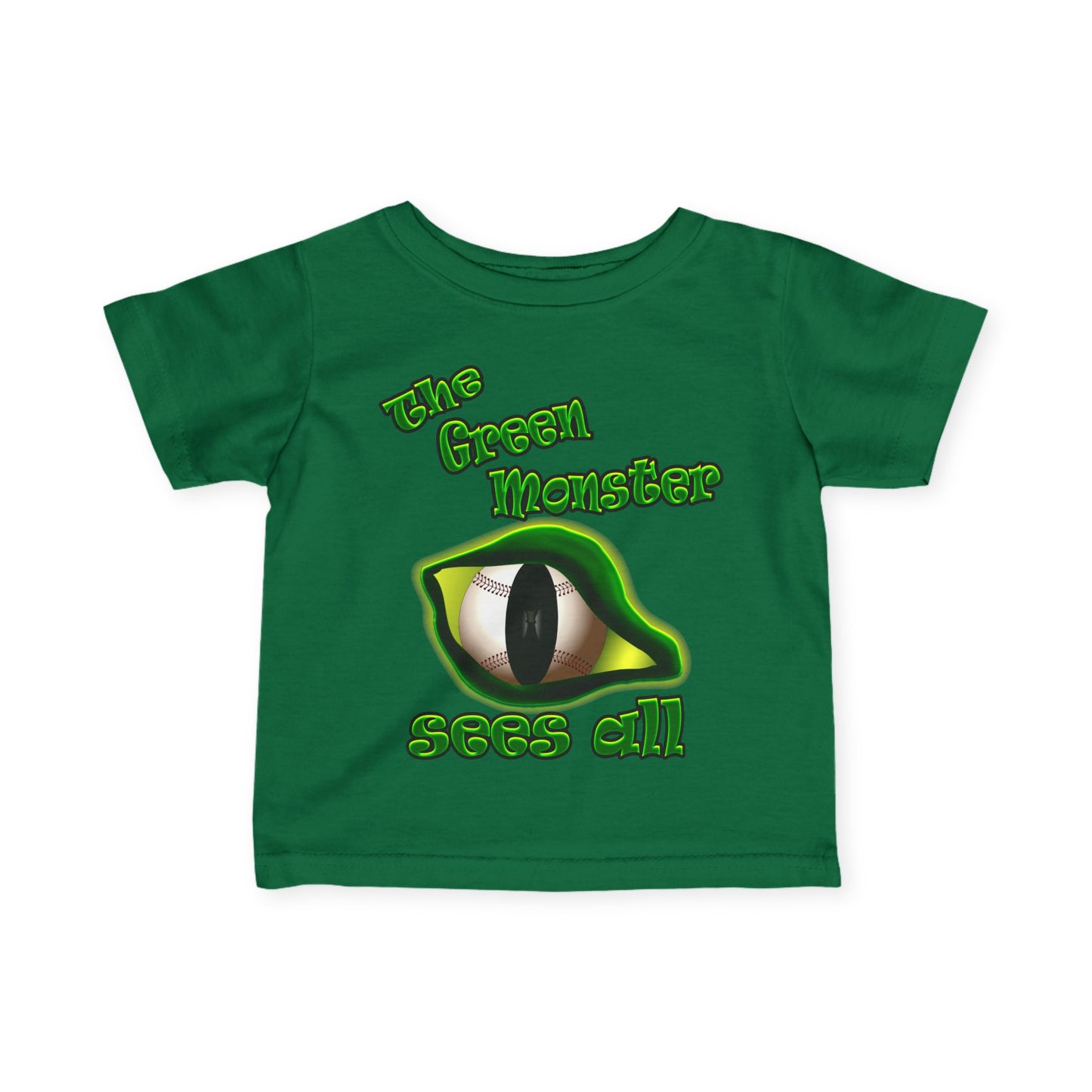green monster - Infant Fine Jersey Tee