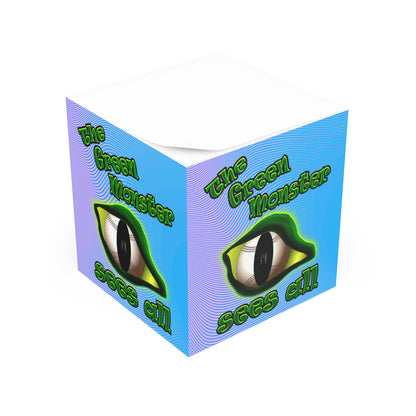 green monster - note cube (light blue-purple wave)