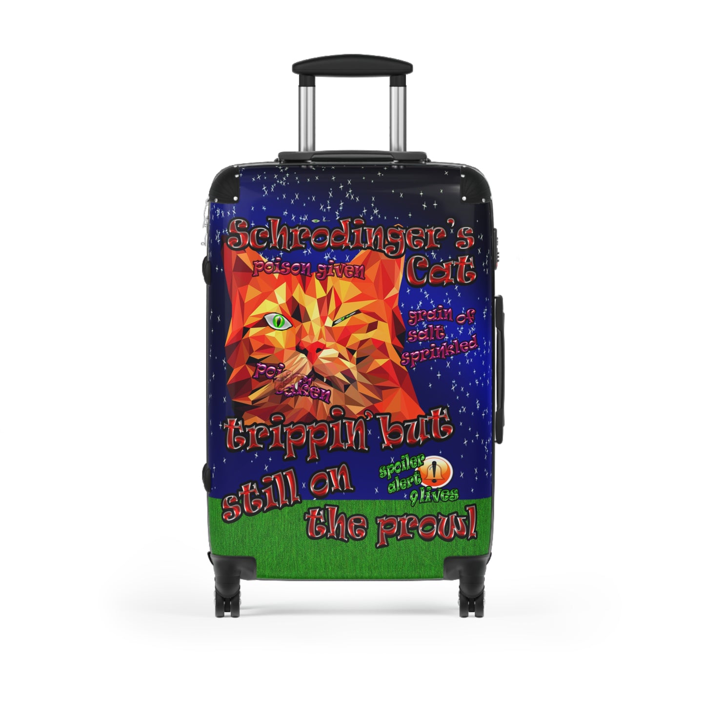 schrodinger's cat - Suitcase ('snoops' background)
