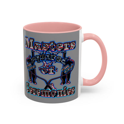 em cee squared - Accent Mug (grey)