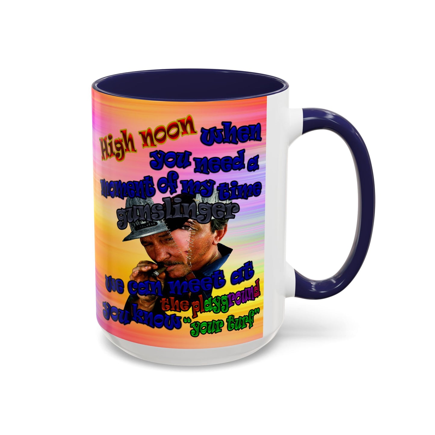 high noon - Accent Mug (color blur)