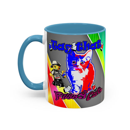 tag that - Accent Mug (rainbow split)