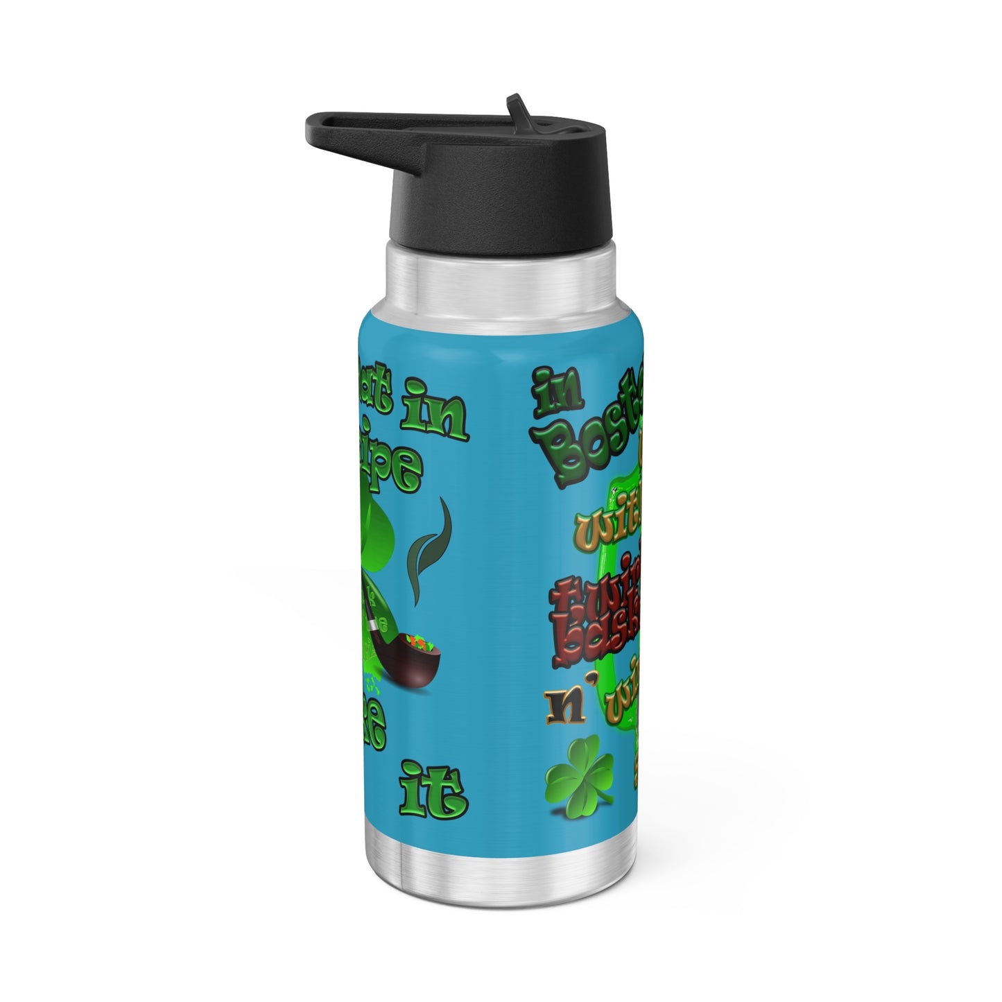 celtics logo - Gator Tumbler, 32oz (turquoise)